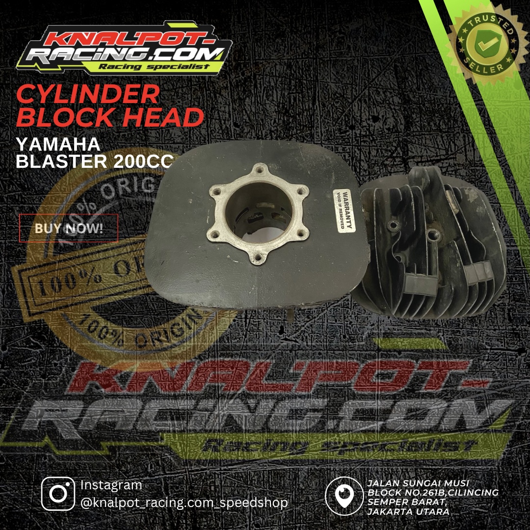 CYLINDER BLOCK HEAD YAMAHA BLASTER 200CC